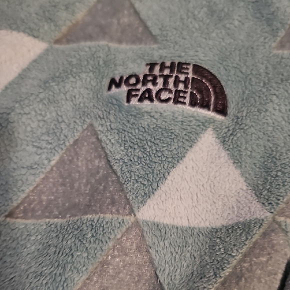 Northface fleece womens small green unique fleece - Picture 2 of 4
